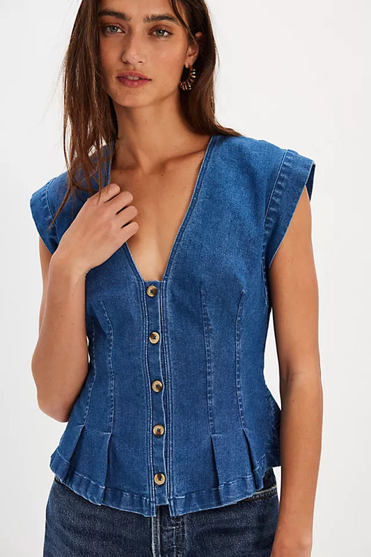 Dylan Denim Vest