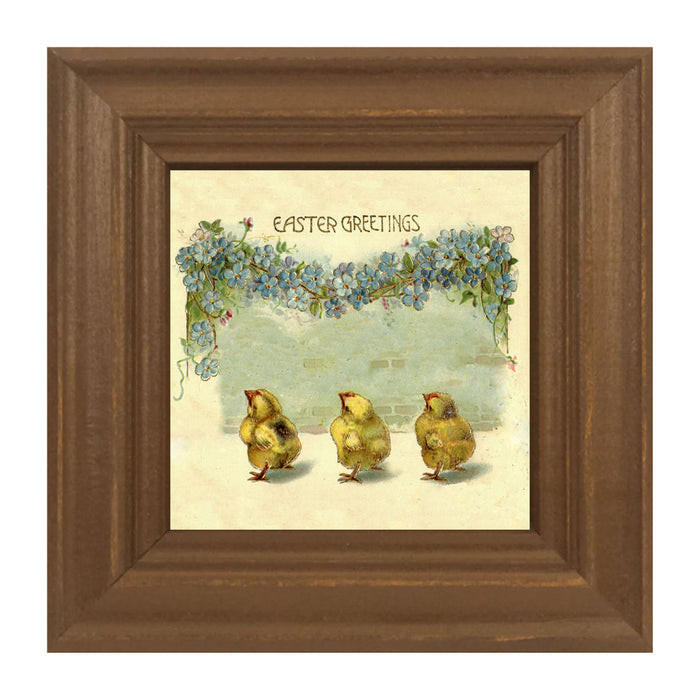Easter Greeting Chicks