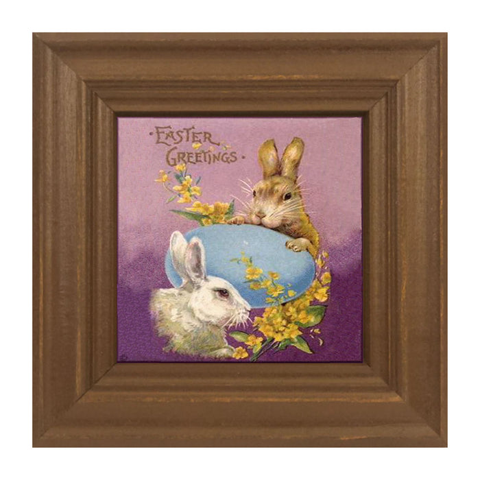 Easter Greetings Bunnies