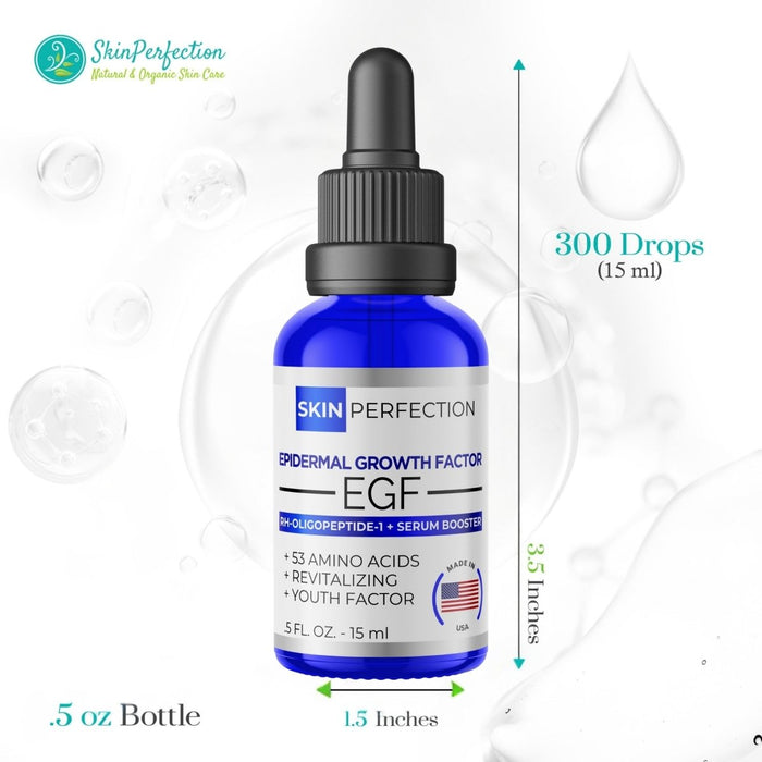 Size of epidermal growth factor for easy application