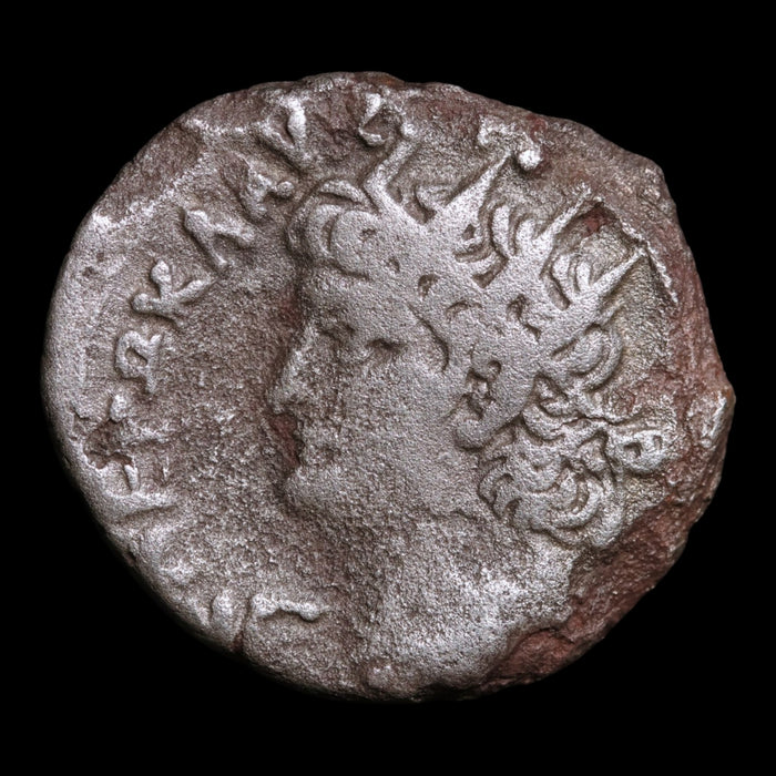 Egypt, Alexandria, Emperor Nero, BI Tetradrachm, Emperor Augustus Reverse - 66 to 67 CE - Roman Provinces