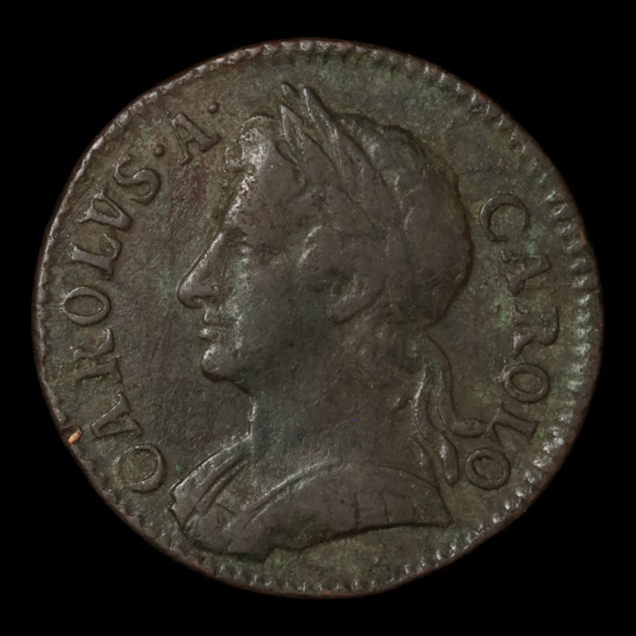 England, King Charles II, Copper Farthing - 1673 - England