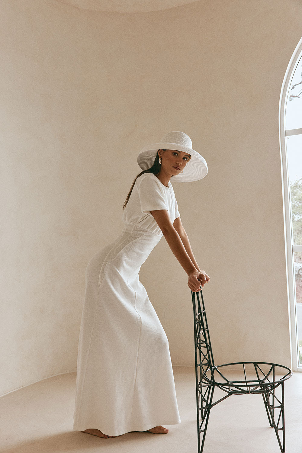 Gizelle Dress - White