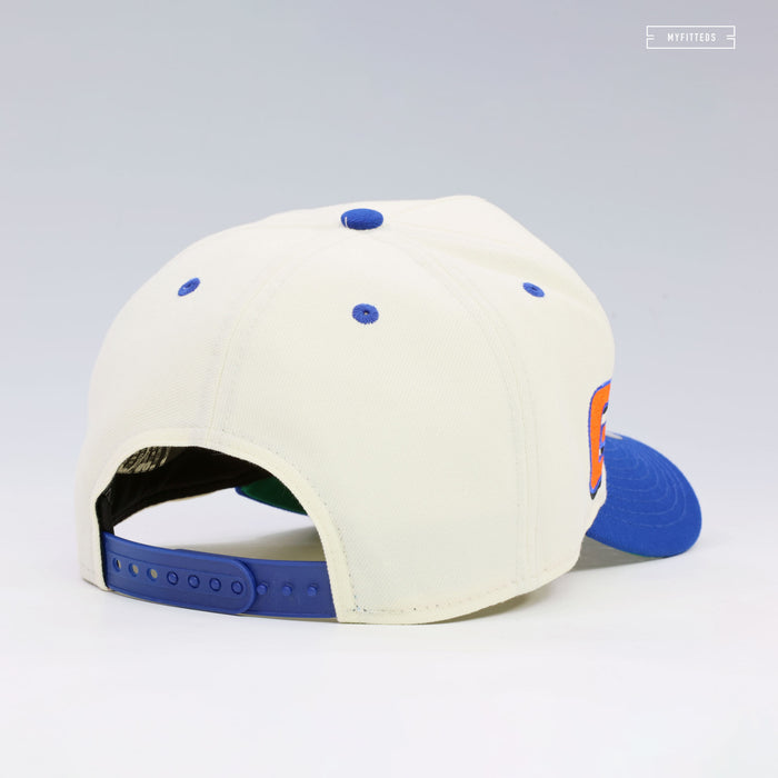 FLORIDA GATORS MARCH MADNESS OVERSIZED 9FIFTY A-FRAME NEW ERA SNAPBACK HAT