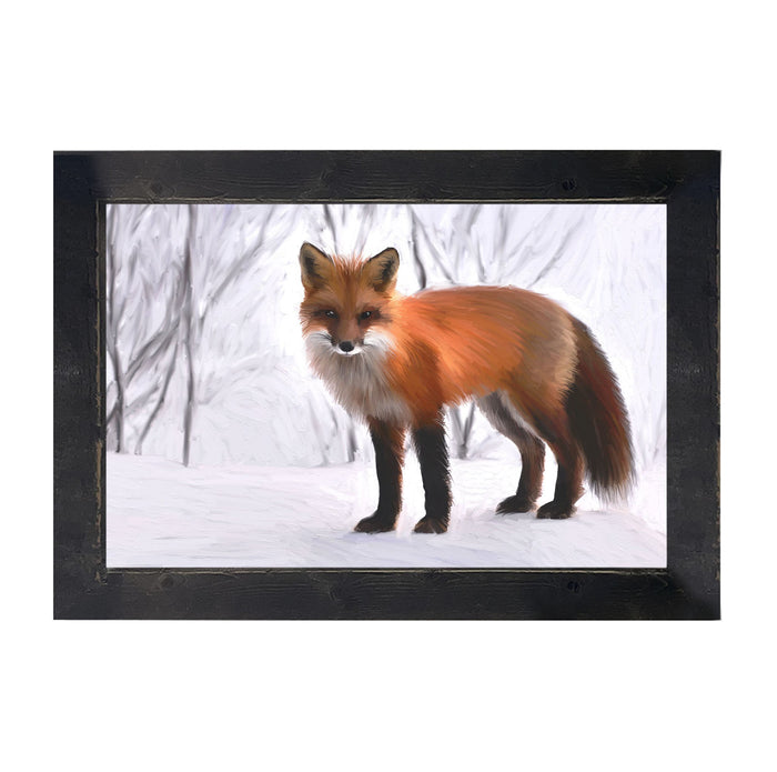 Fox in the snow