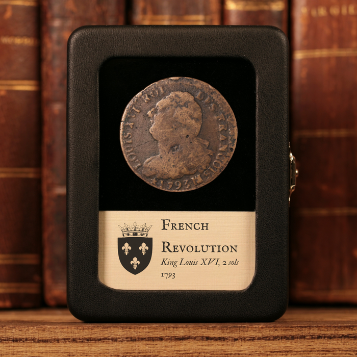 French Revolution, King Louis XVI, 2 Sols - 1793 - France