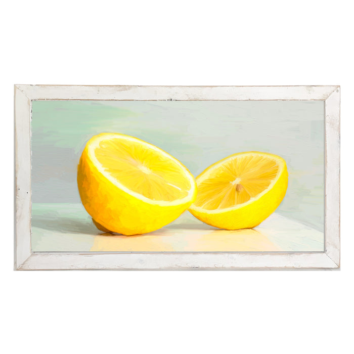 Fresh Lemons - Framed art