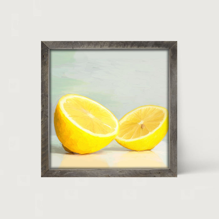 Fresh Lemons - Framed art