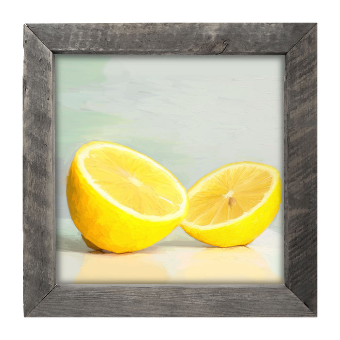 Fresh Lemons - Framed art