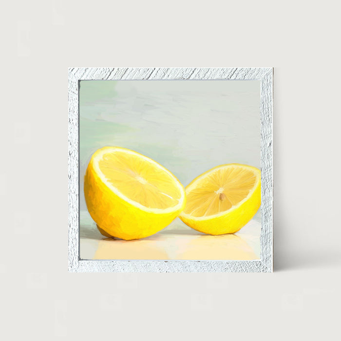 Fresh Lemons - Framed art