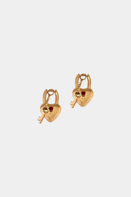 Gold Loula Hoops