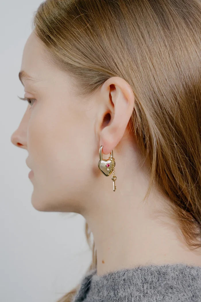 Gold Loula Hoops
