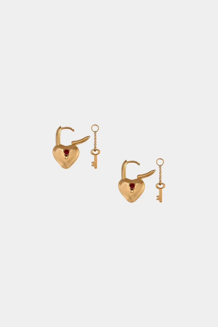 Gold Loula Hoops