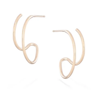 Gold Satsuma Hoops