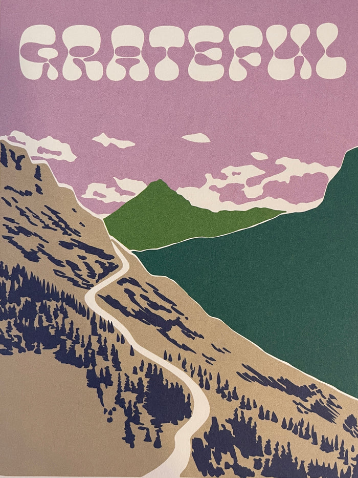 Gratitude Mountain Card