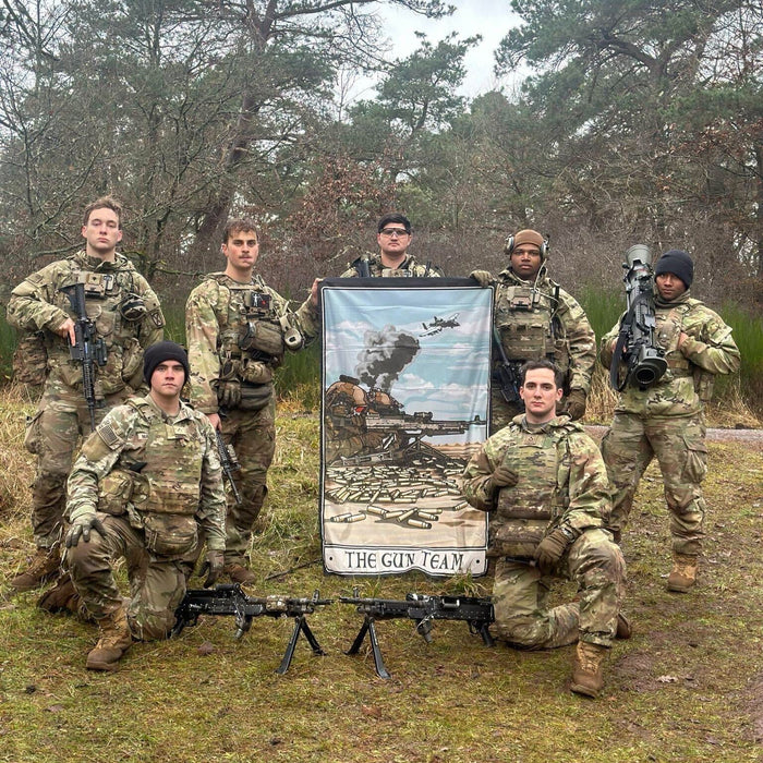 Gun Team Flag