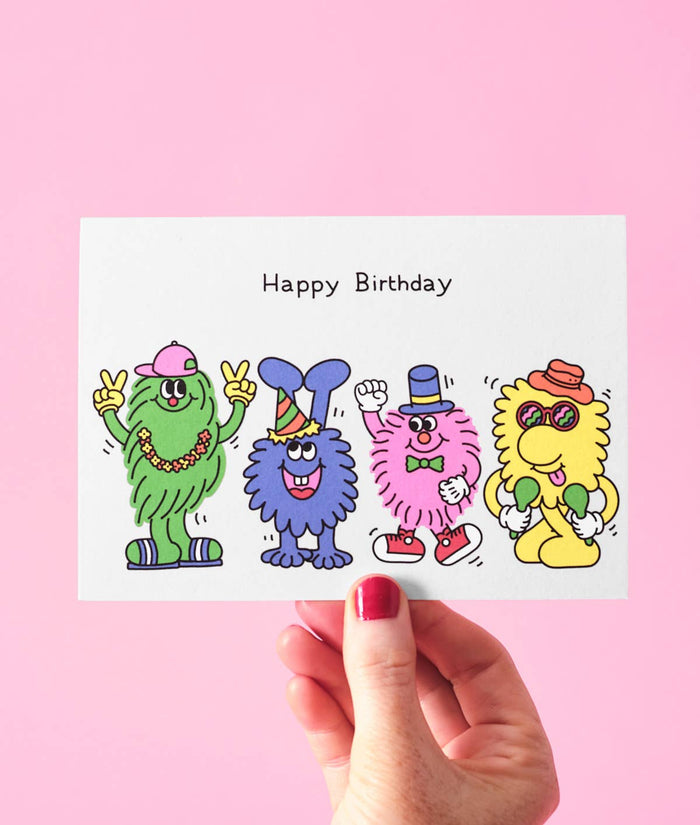 Happy Birthday Gang Card