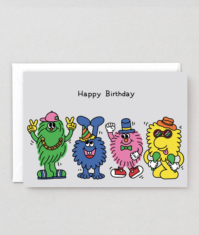 Happy Birthday Gang Card