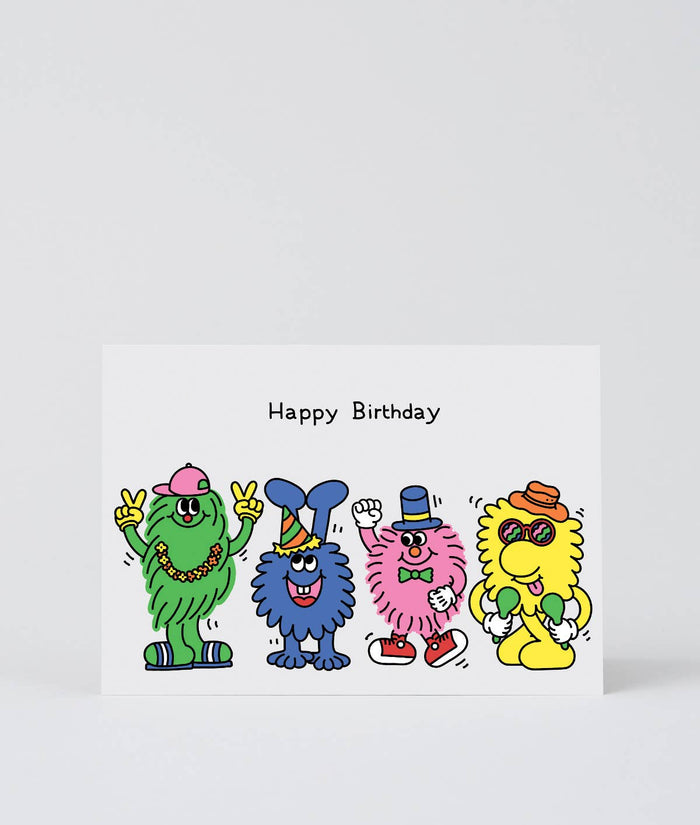 Happy Birthday Gang Card