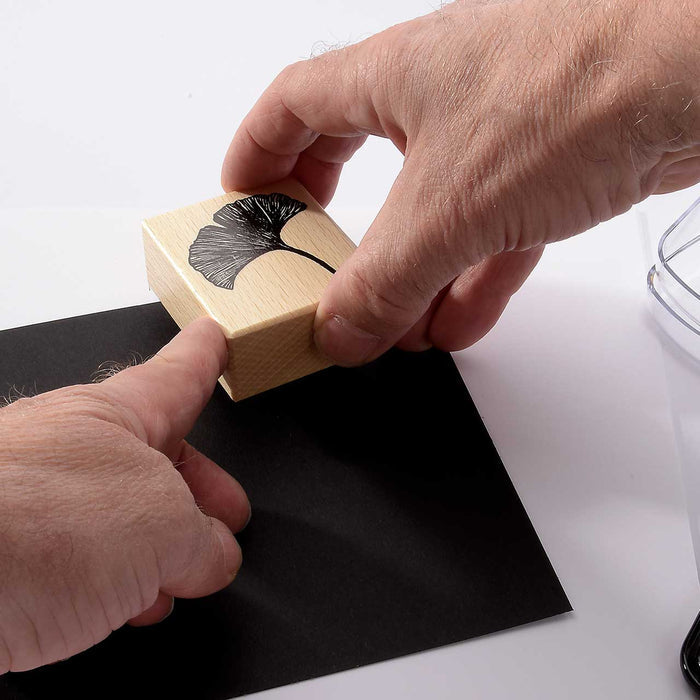 Heindesign Rubber Stamp: Gingko