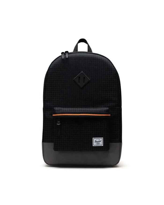 BLACK GRID/GARGOYLE/SUN ORANGE