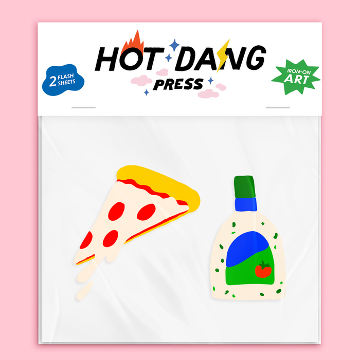 Hot Dang Press - Pizza & Ranch Buddies Iron-On