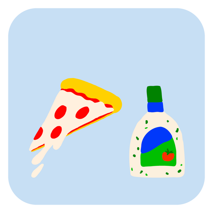 Hot Dang Press - Pizza & Ranch Buddies Iron-On