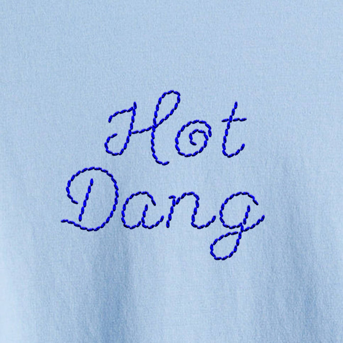 Hot Dang Press - Red Embroidery Alphabet Sheet Set