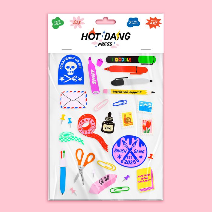 Hot Dang Press - Stationery Addict Sheet Set