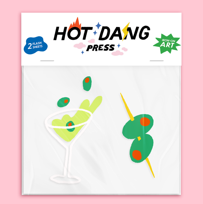Hot Dang Press - Tini Buddies Iron On