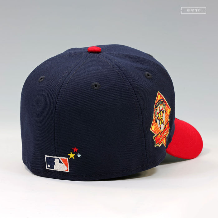 HOUSTON ASTROS 1962-1986 25TH SILVER ANNIVERSARY KATE'S JACKET INSPIRED NEW ERA FITTED CAP