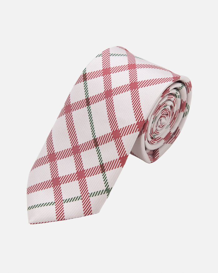 Immortal Christmas Plaid Tie