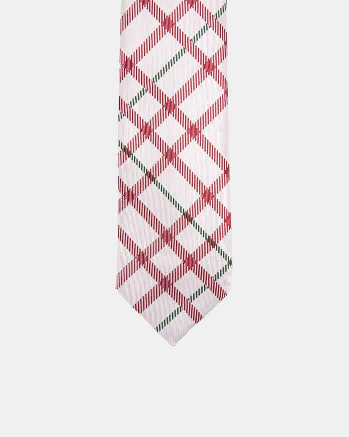 Immortal Christmas Plaid Tie