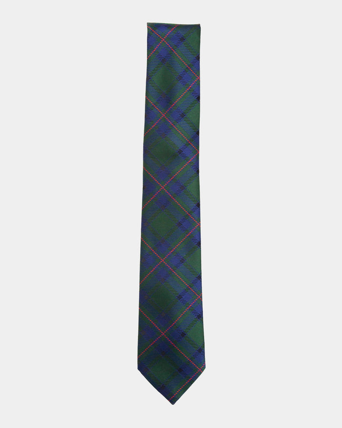 Immortal Tartan Dark Green Tie