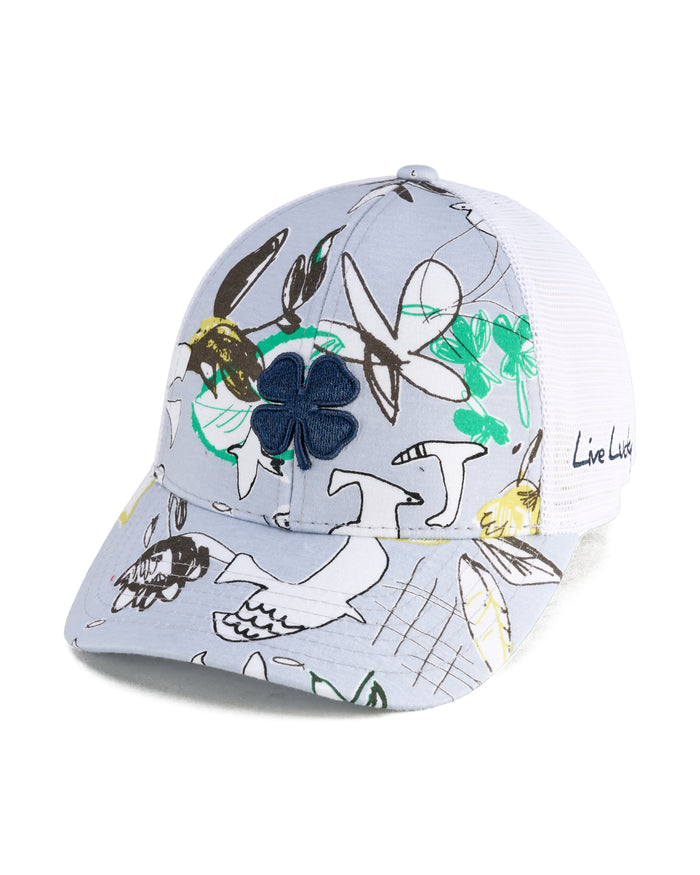 Island Luck 33 - Tropical Mesh Hat
