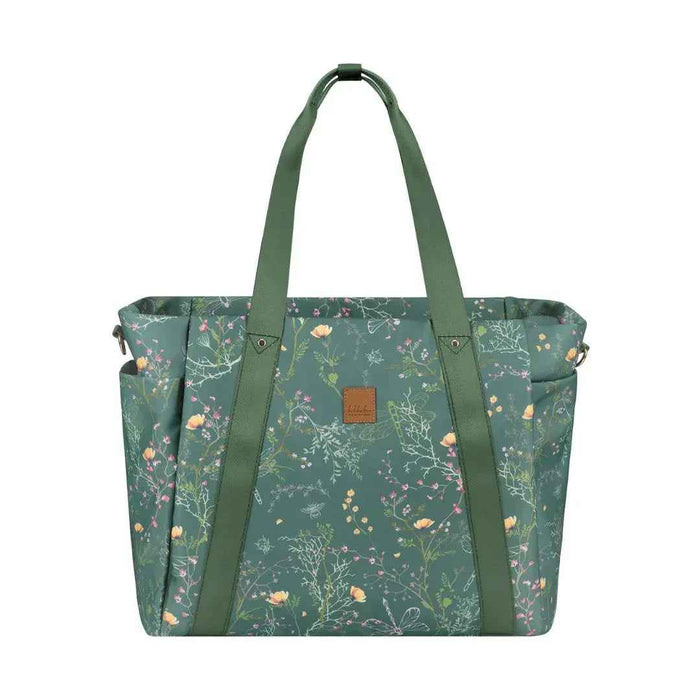 KikkaBoo® Previjalna torba Florence Secret Garden Green KikkaBoo