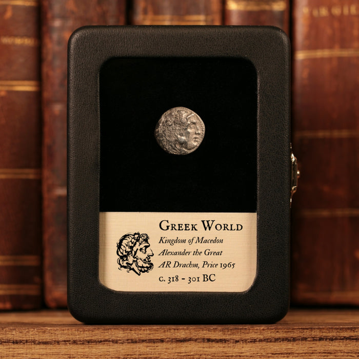 Kingdom of Macedon, Alexander the Great, AR Drachm, Posthumous Issue - c. 318 to 301 BCE - Greek World