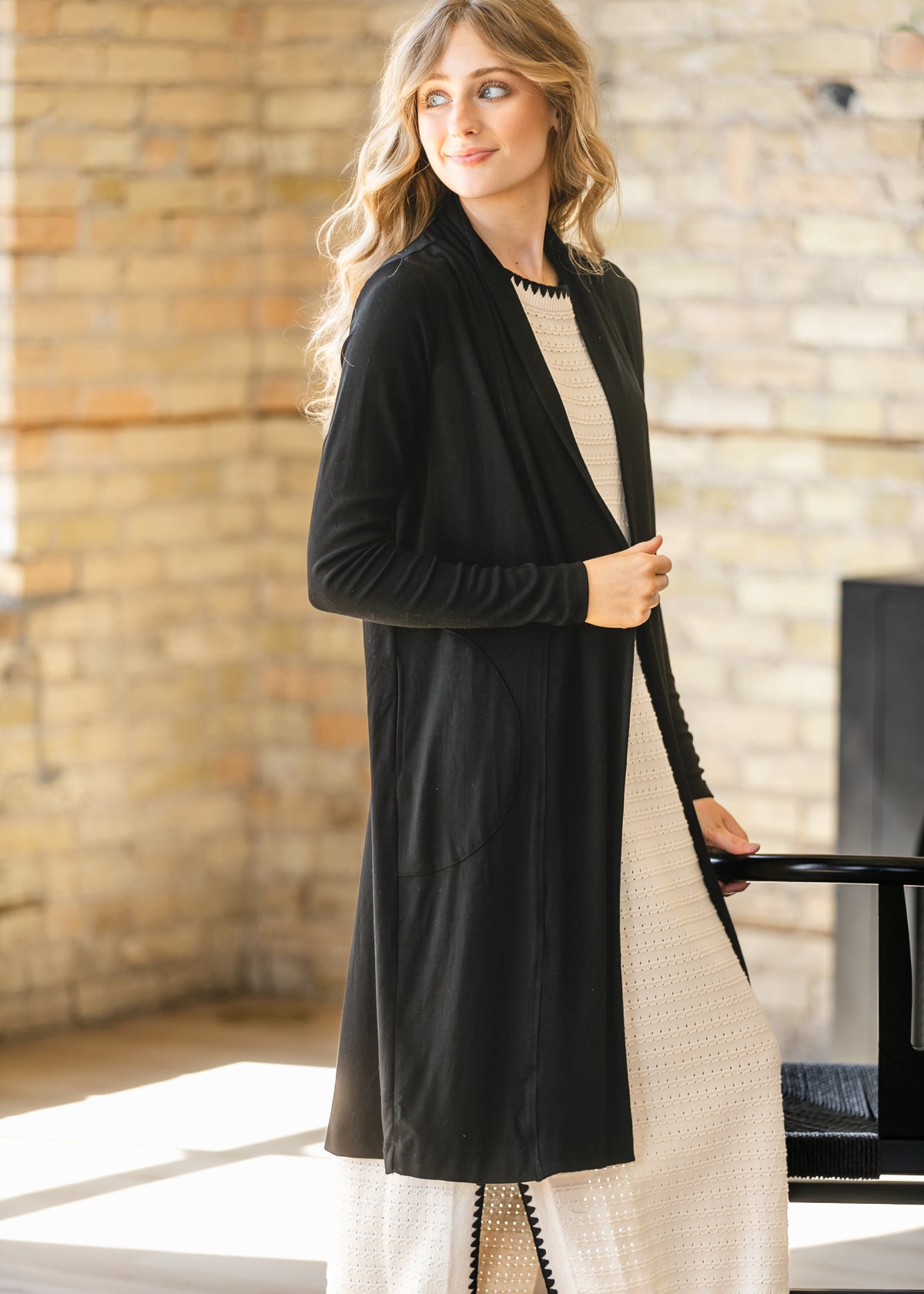 Kylin Open Front Cardigan