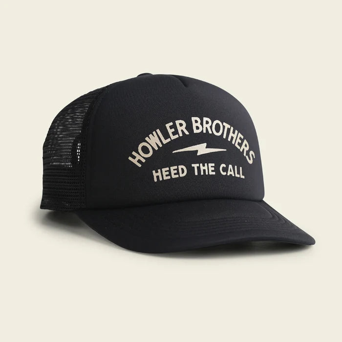 Lightning Badge Foam Dome | Black | Howler Bros