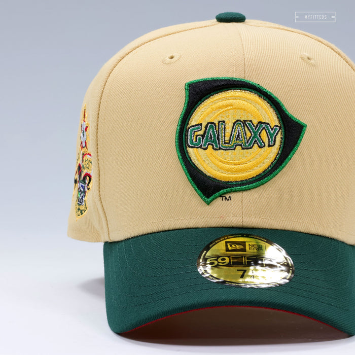 LOS ANGELES GALAXY 2003 MLS ALL-STAR GAME CARSON, CA. RETRO CAMPER PACK NEW ERA FITTED CAP