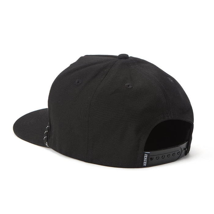 Los Rios Canvas Snapback | Black | Seager Co.