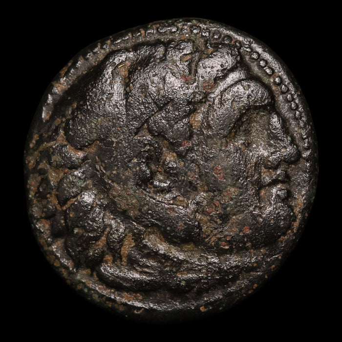 Macedon, Alexander the Great, AE Unit, Heracles & Bow With Club - 323 to 310 BCE - Greek World
