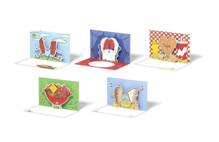 Meat Cute Notecards