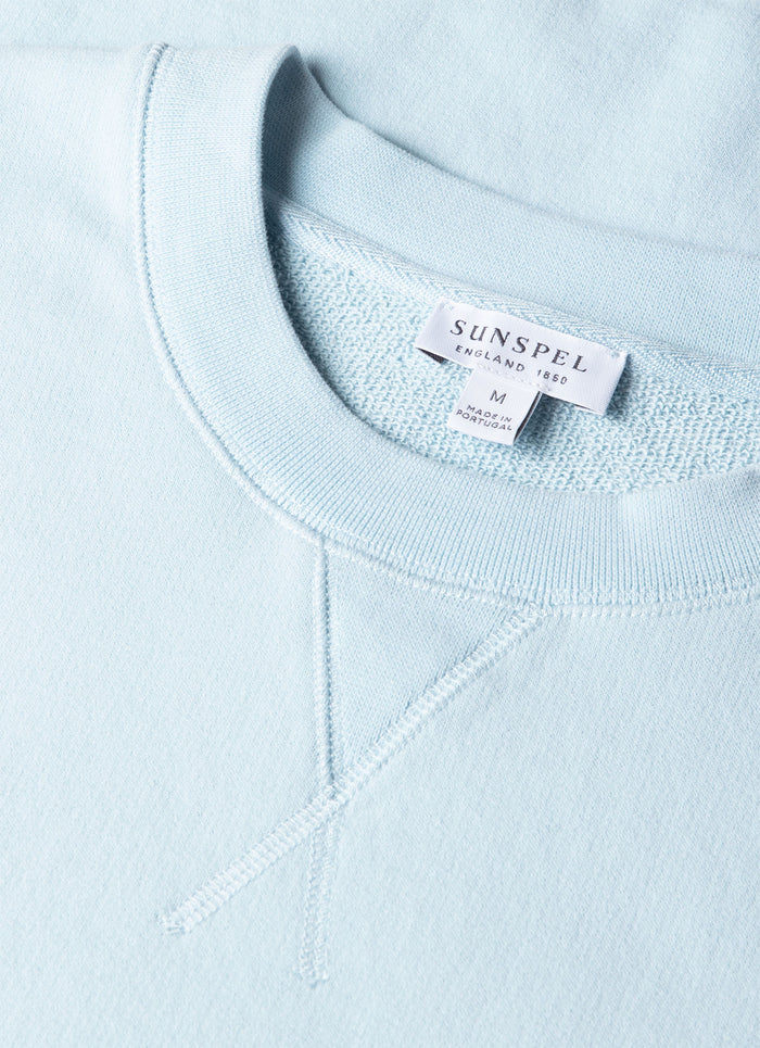 Men's Loopback Sweatshirt in Frost Blue