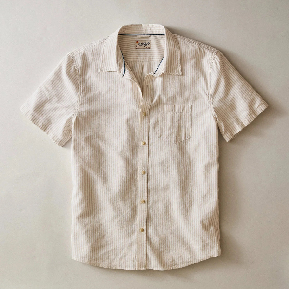 Marine Layer Better-Than-Linen Short Sleeve Shirt
