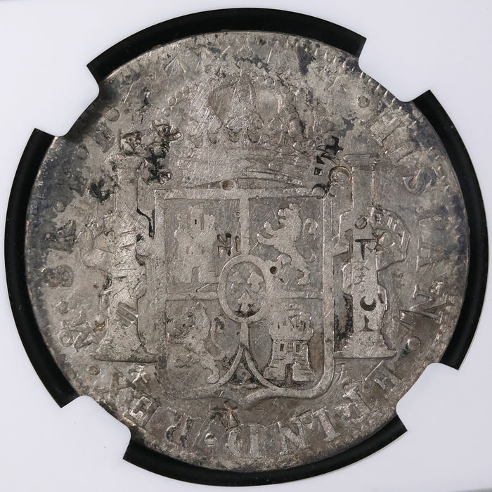 Mexico, Charles III, Chop Marked Piece of Eight (8 Reales) - 1779 - Spanish Empire