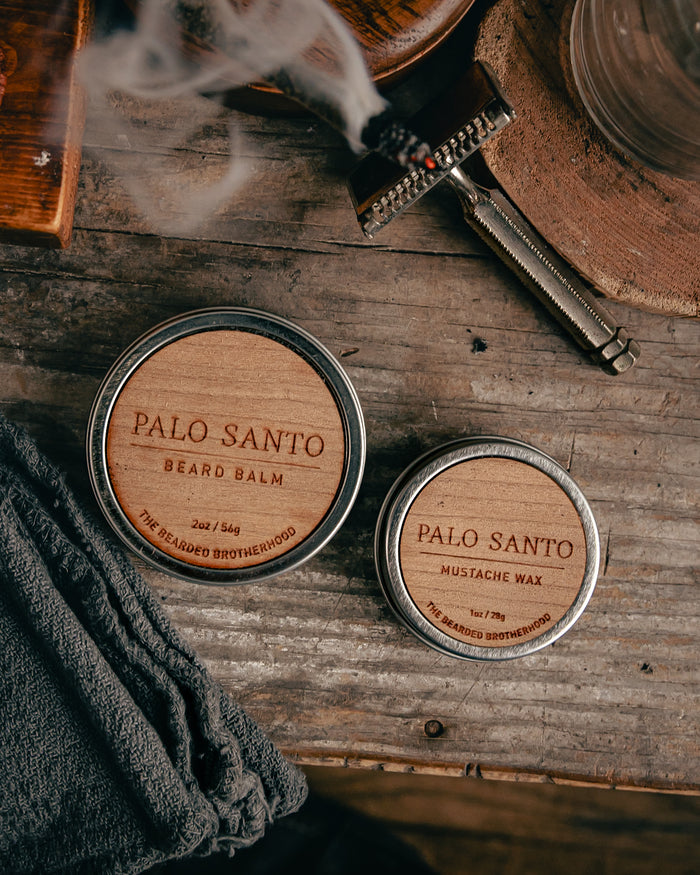 Mustache Wax | Palo Santo | The Bearded Brotherhood