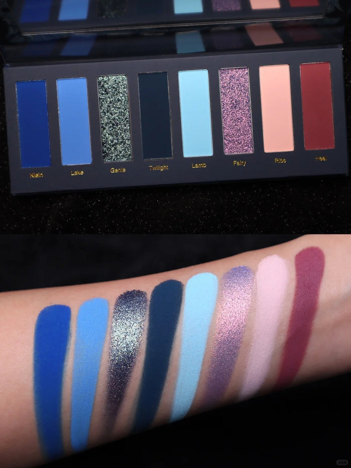 Narimi Blue Twilight Dawn 8-Color Eyeshadow Palette (6.0) T3947