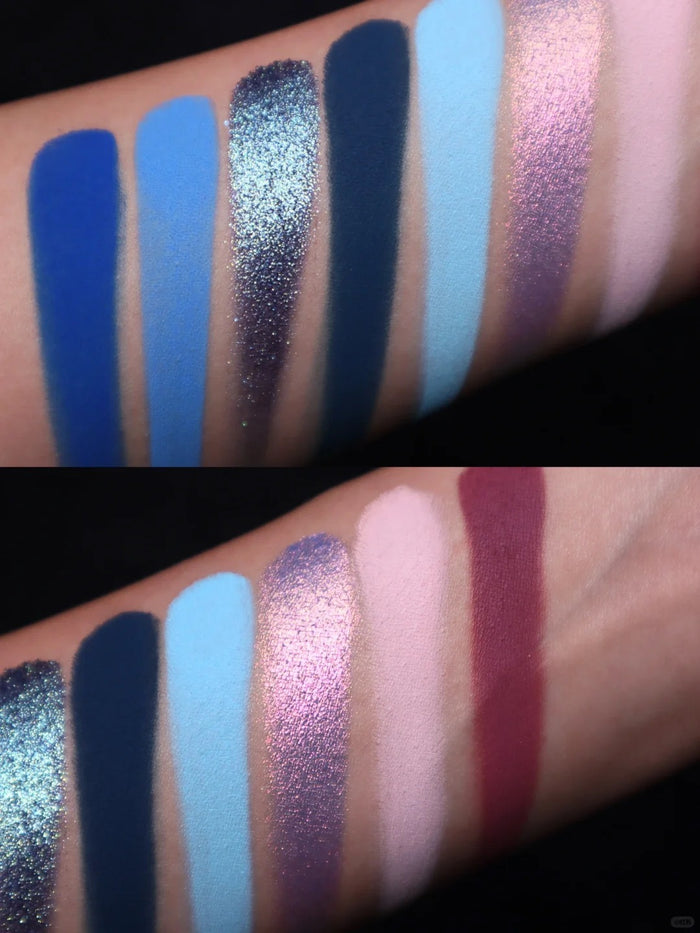 Narimi Blue Twilight Dawn 8-Color Eyeshadow Palette (6.0) T3947