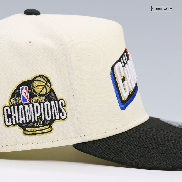 NEW YORK KNICKS 2026 NBA CHAMPIONS BANNER 9FIFTY A-FRAME NEW ERA SNAPBACK HAT